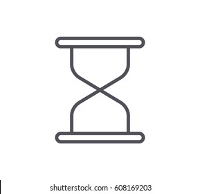 Hourglass Line Icon