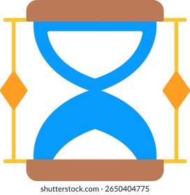 Hourglass Line vector Icon Design