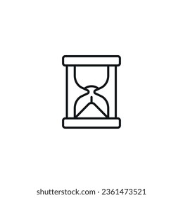 Icono lineal de cristal de agua. Ilustración personalizable de línea delgada. Símbolo de contorno. Dibujo de contorno aislado del vector. Trazo editable