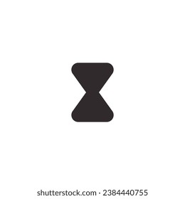 Hourglass logo with transparent background