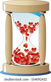 Hourglass of love