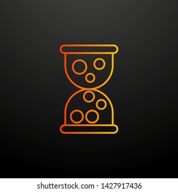 hourglass nolan icon. Elements of mobile banking set. Simple icon for websites, web design, mobile app, info graphics