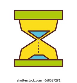 hourglass object to know the time