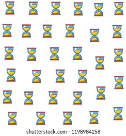 Hourglass pattern background