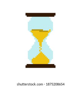 Hourglass Pixel Art Style Icon Stock Vector (Royalty Free) 1875208654 ...