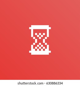 hourglass pixel icon