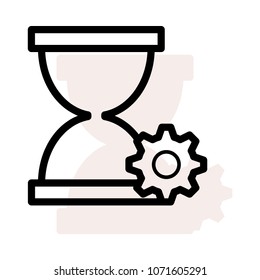  hourglass sand timer 