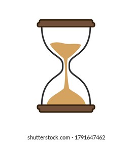 Stundenglas-Sand-Timer, Vektorgrafik
