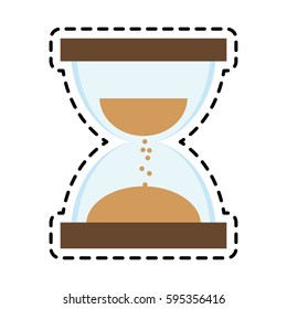 hourglass or sandglass icon image 