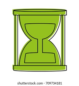 hourglass or sandglass icon image 