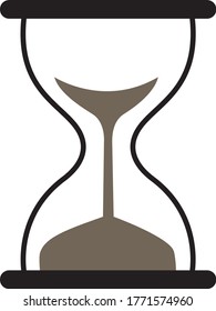 Hourglass, Sandglass, Sandtimer vector icon isolated