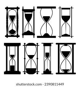 Schablonenschablonen für Hourglass