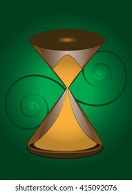 Hourglass and spiral