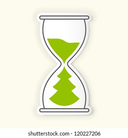 Hourglass time icon