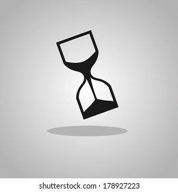 Hourglass time icon 