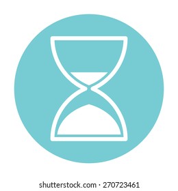 Hourglass time icon