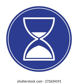 Hourglass time icon