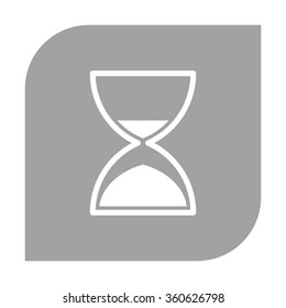 Hourglass time icon