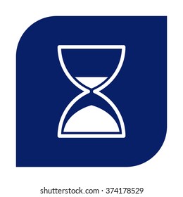 Hourglass time icon
