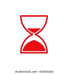 Hourglass time icon