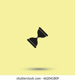 Hourglass time icon.