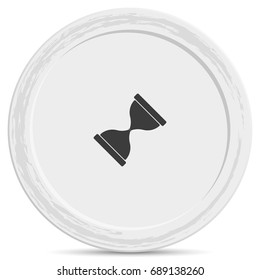 Hourglass time icon.