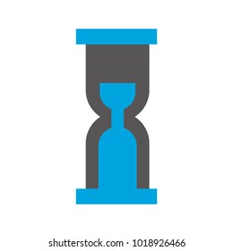 hourglass time isolated icon