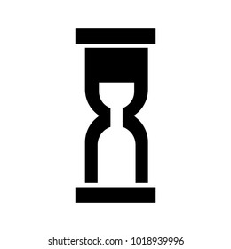 hourglass time isolated icon