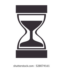 hourglass time isolated icon