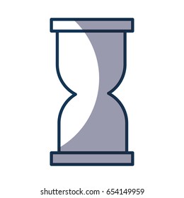 hourglass time isolated icon