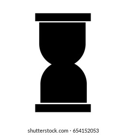 hourglass time isolated icon