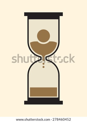 Hourglass: time is unavoidably running out for the mortal human