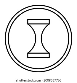 Stundenglas Zeitwein с Design von Ideen oder Symbolen