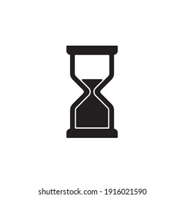 Hourglass and timer icon vector