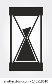 hourglass vector