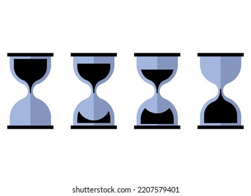 ilustración de diseño vectorial de vidrio de horquilla aislada en fondo blanco