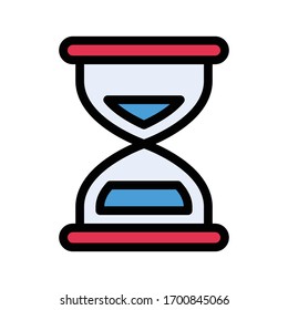 icono de color plano vectorial de vidrio 