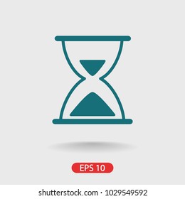 Hourglass vector icon