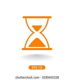 Hourglass vector icon