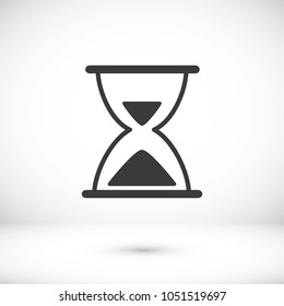 Hourglass vector icon