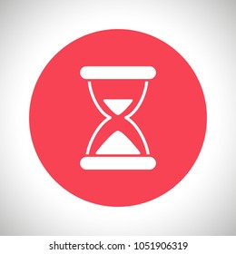 Hourglass vector icon