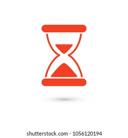 Hourglass vector icon