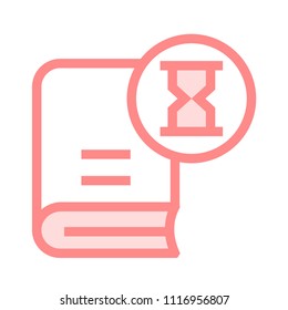 hourglass vector icon