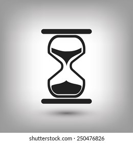 hourglass vector icon