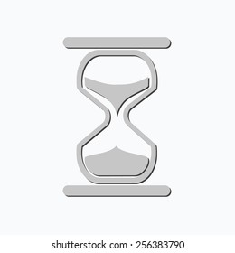 hourglass vector icon