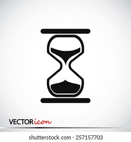 hourglass vector icon