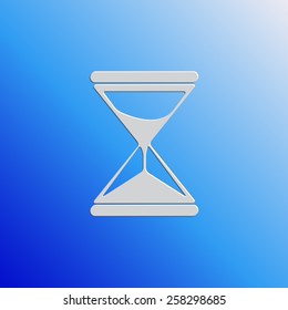 Hourglass vector icon
