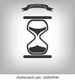 hourglass vector icon