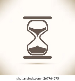 hourglass vector icon
