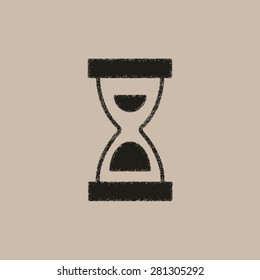 Hourglass   - vector icon